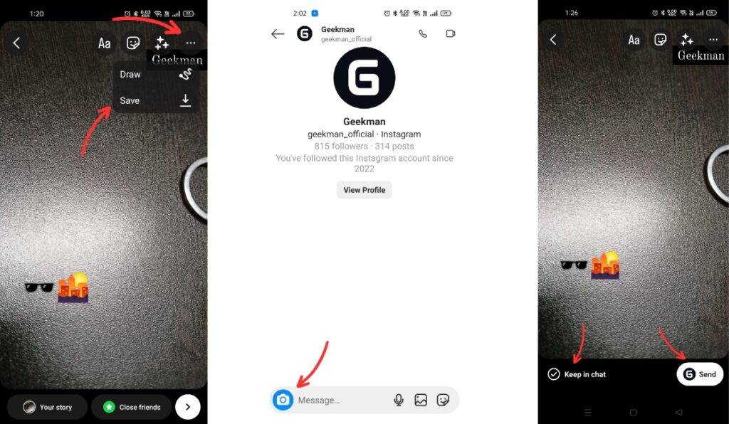 How to Save Instagram Story With Music 1