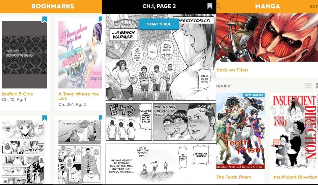 Crunchyroll Manga Reader App