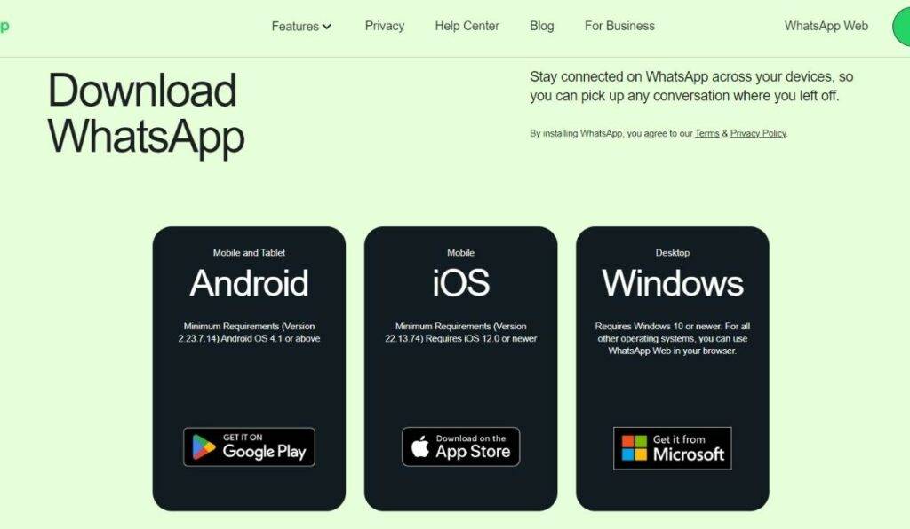 How to use WhatsApp Web on computer (2023): Step-By-Step Guide 1 Download Whatsapp webpage