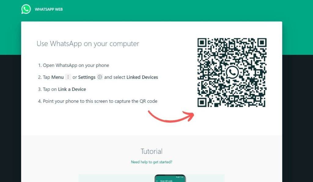 How to use WhatsApp Web on computer (2023): Step-By-Step Guide 2 Whatsapp web QR