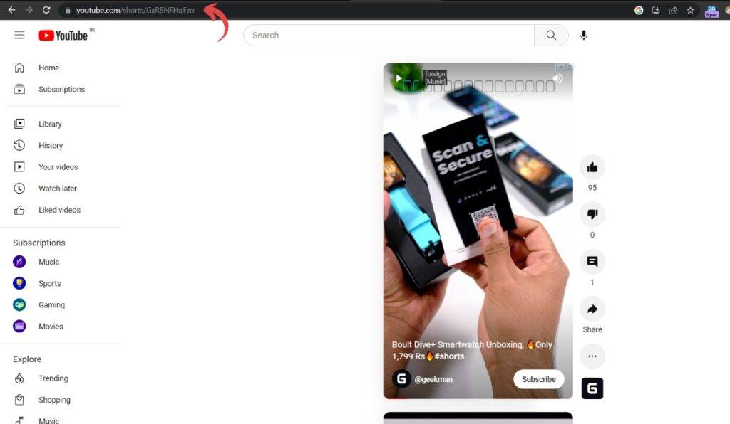 How to download Youtube Shorts on iPhone, Android, and Web (2023) 7 download Youtube Shorts on PC 2
