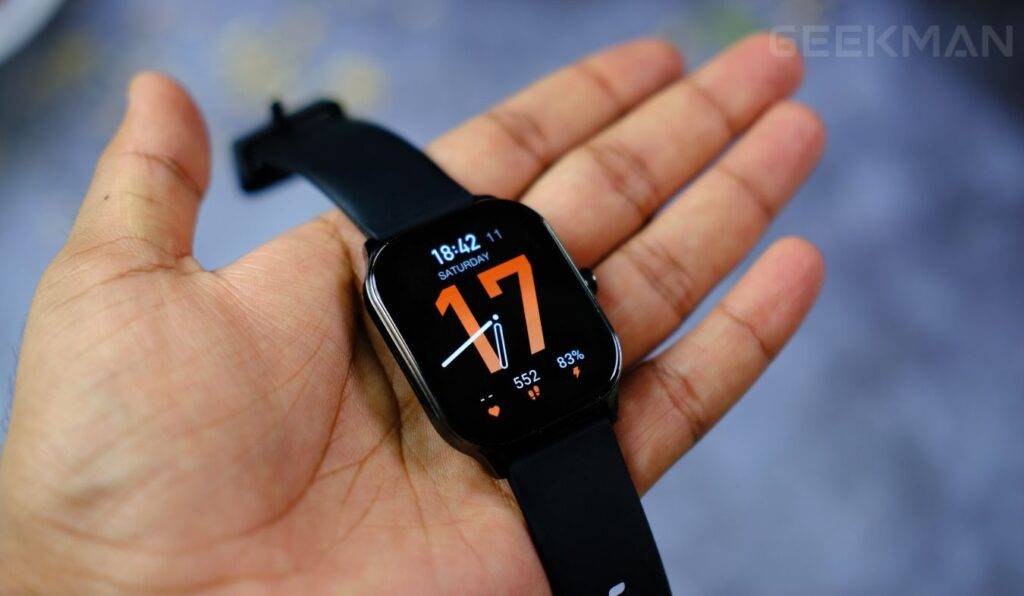 Best Smartwatches Under 5000 In India (September 2023) 4 AmazFit Pop 3S Review