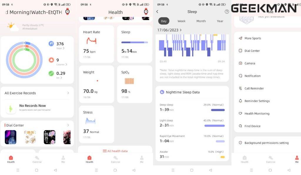 AmazFit Pop 3S Review, Best Smartwatch Under 5000 Rs? 16 AmazFit Pop 3S app support