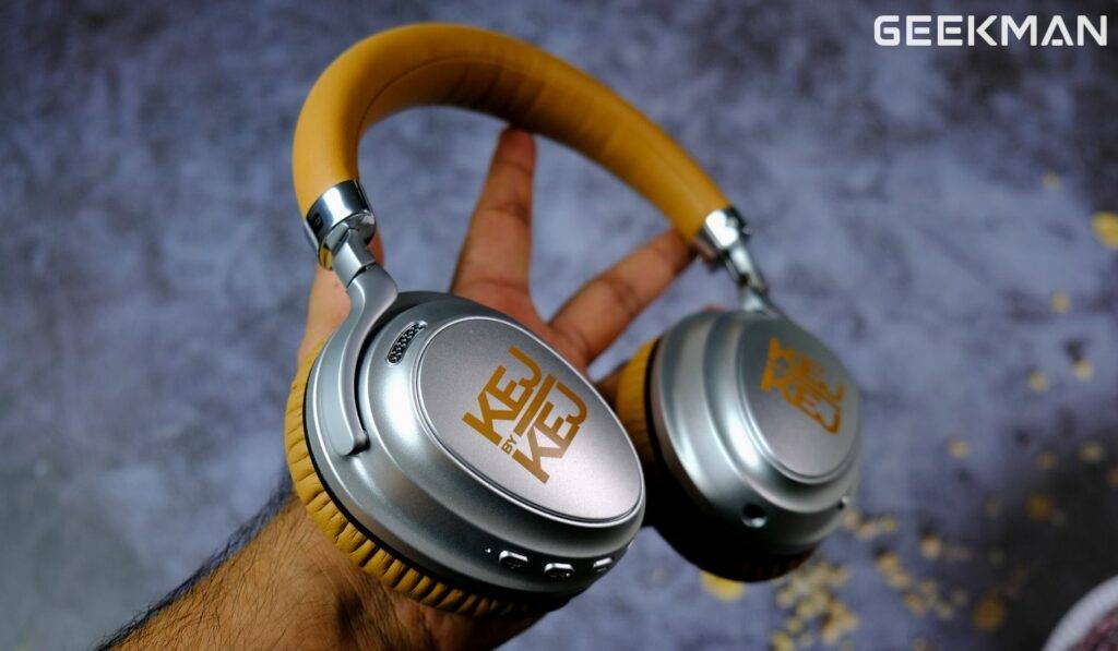 KejbyKej AV900 ANC Review, A Decent Wireless headphones 6 KejbyKej AV900 design and build