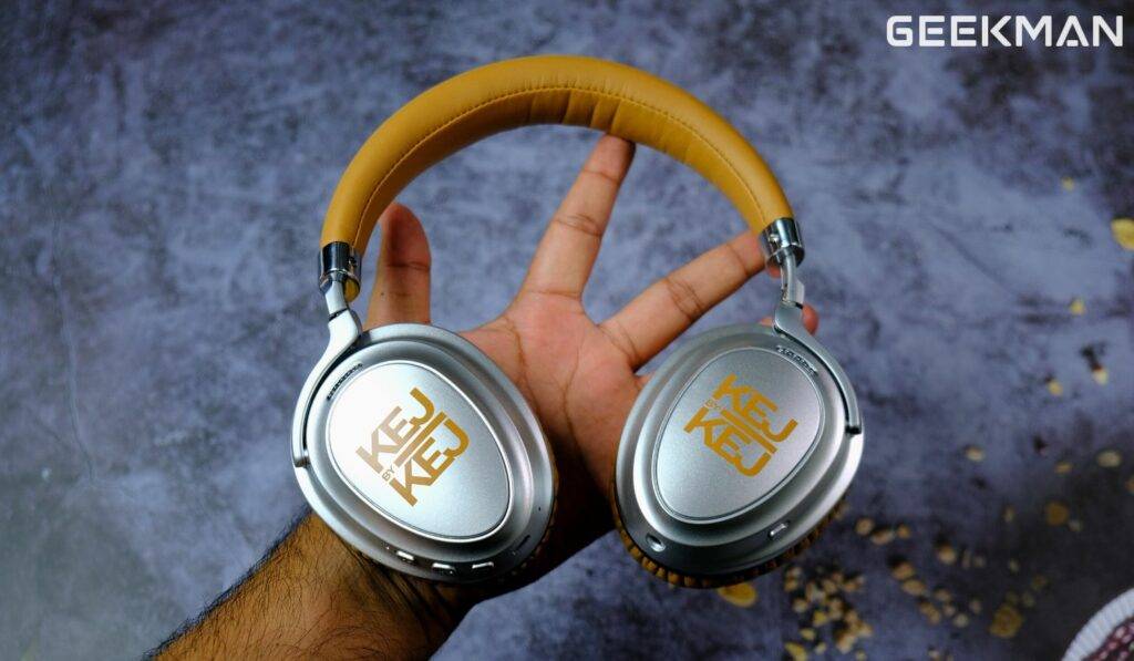 KejbyKej AV900 ANC Review, A Decent Wireless headphones 4 KejbyKej AV900 design and build