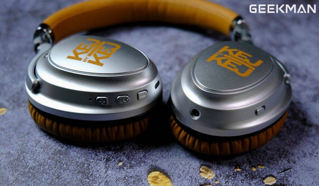 KejbyKej AV900 ANC Review, A Decent Wireless headphones 9 KejbyKej AV900 buttons