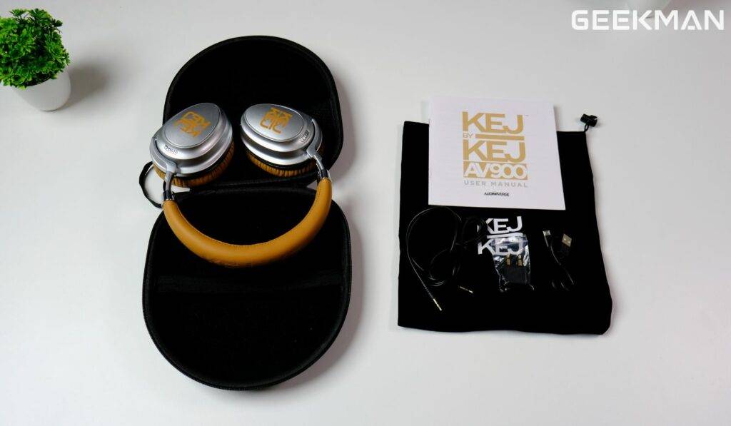 KejbyKej AV900 ANC Review, A Decent Wireless headphones 3 KejbyKej AV900 Box Content