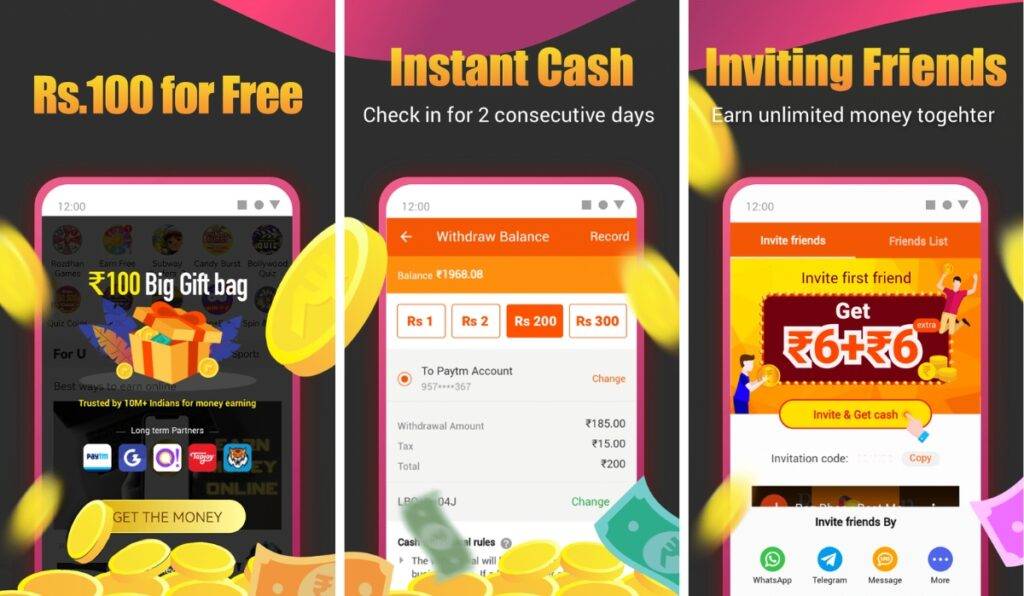 Roz Dhan: Money Earning App
