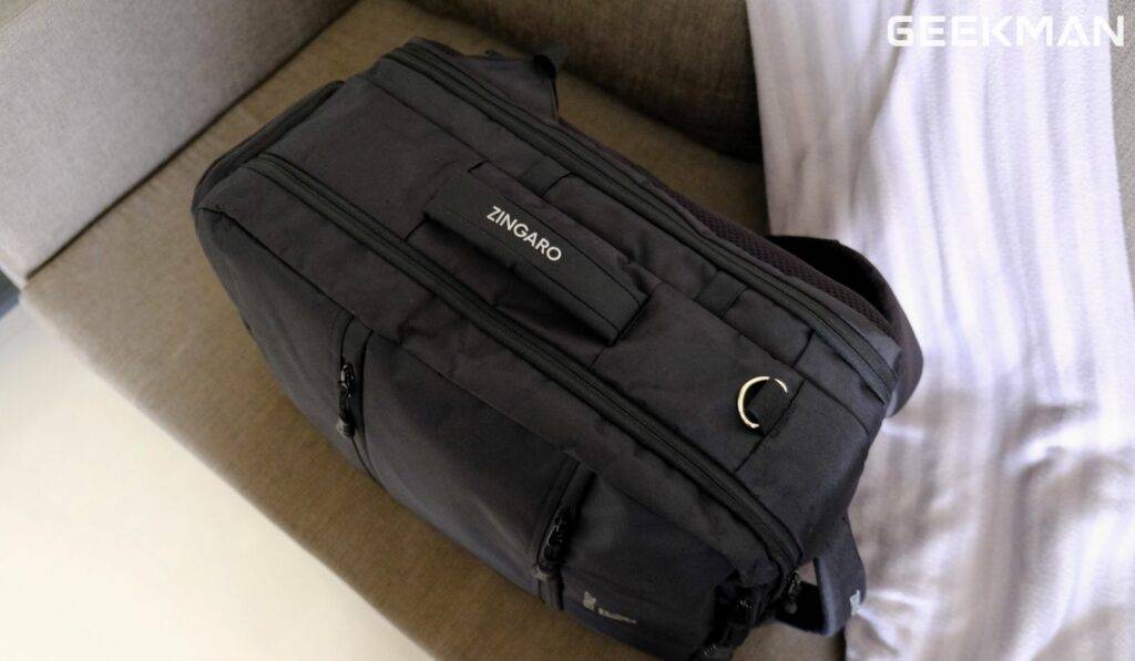 Zingaro Backpack Review, Ultimate Backpack With 35 Features 5 Zingaro Backpack design
