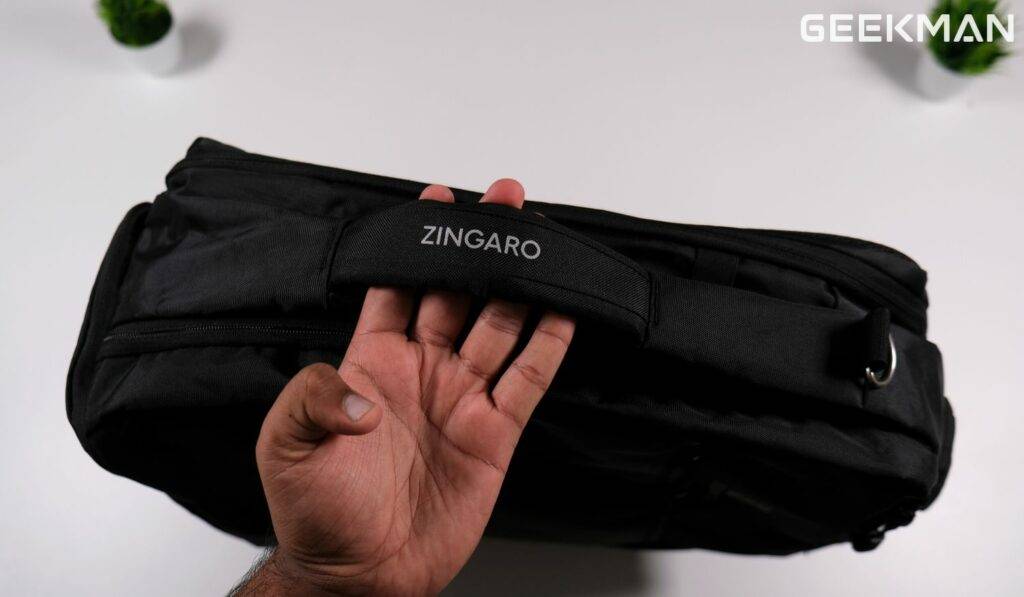 Zingaro Backpack inside