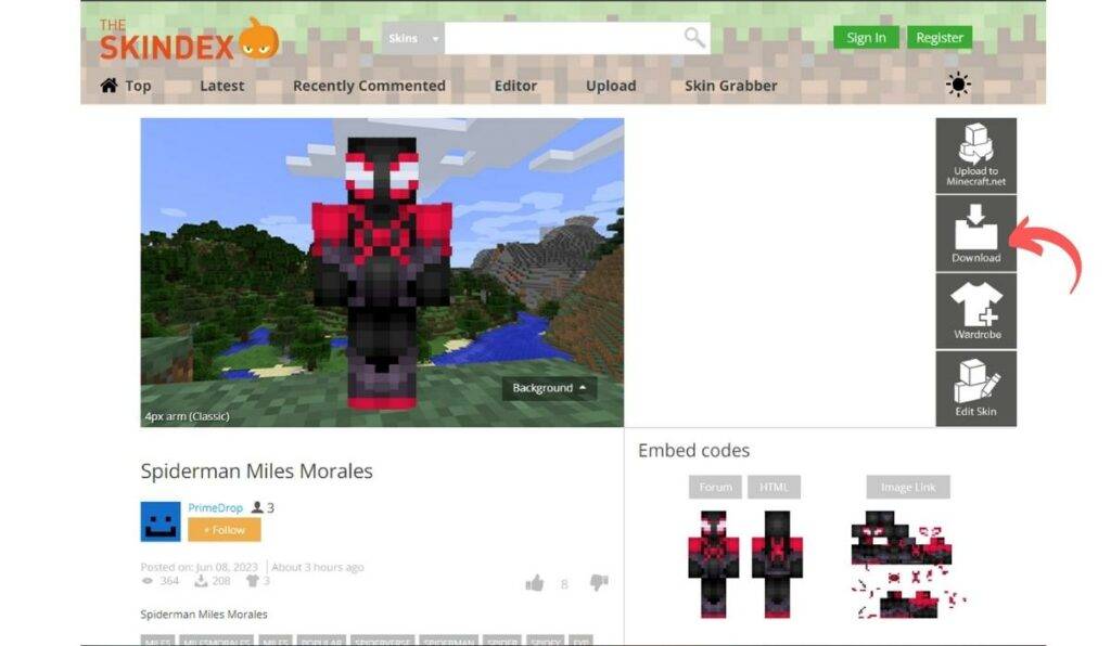 How to Download Skins in Minecraft 
