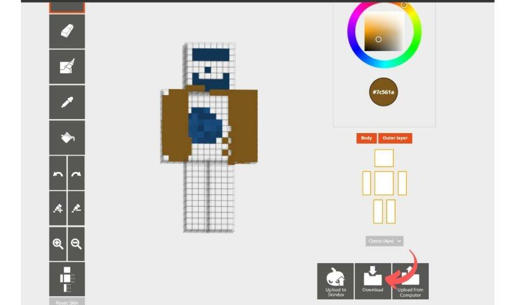 How to make your own Skin in Minecraft 