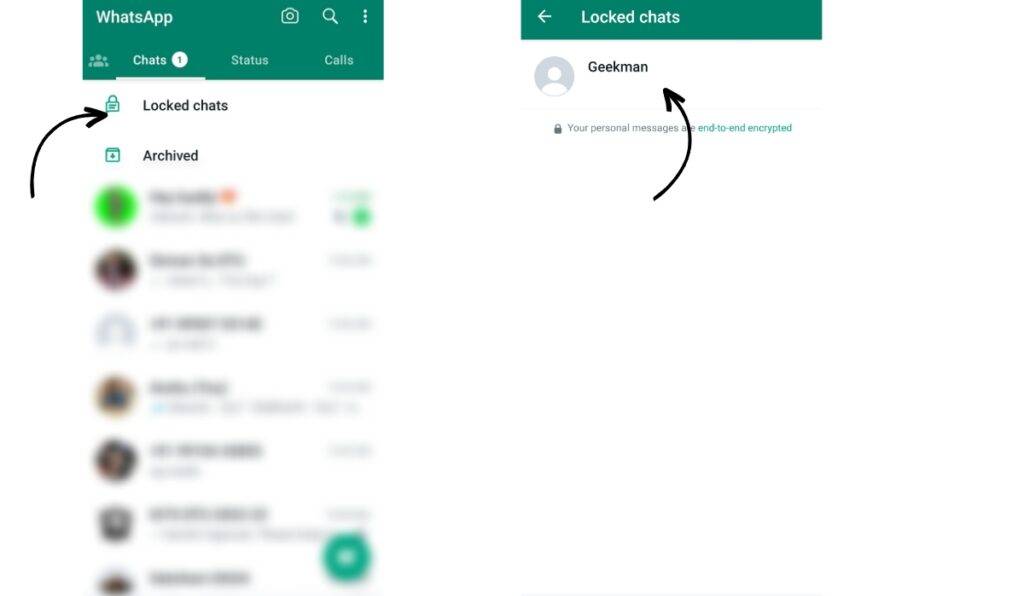 How to use WhatsApp chat lock in 2023 3 View Locked Chats on WhatsApp