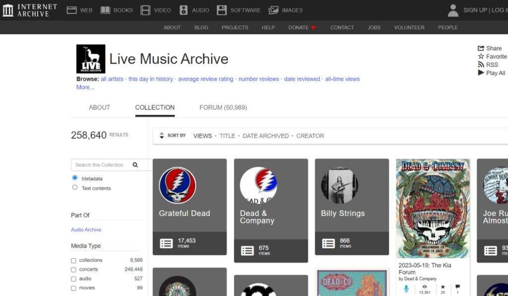 10 Legal and Free Music Download Sites in 2023 6 Live Music Archive