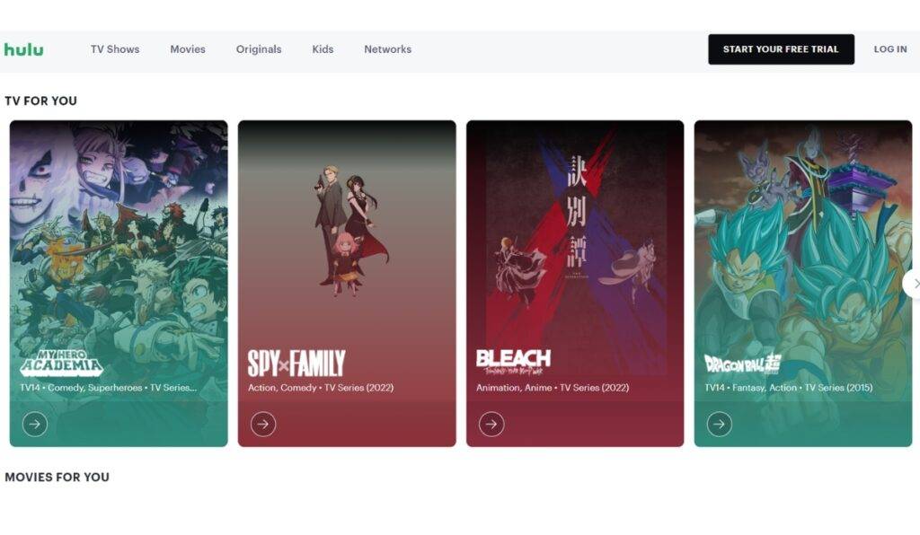 Best 9Anime Alternatives sites in 2023 7 Hulu