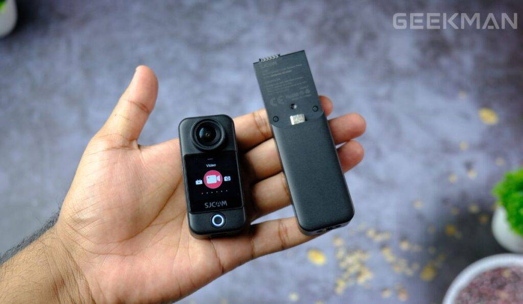 SJCAM C300 Action Camera Review, Budget 4K Action Camera 17 SJCAM C300 action camera battery