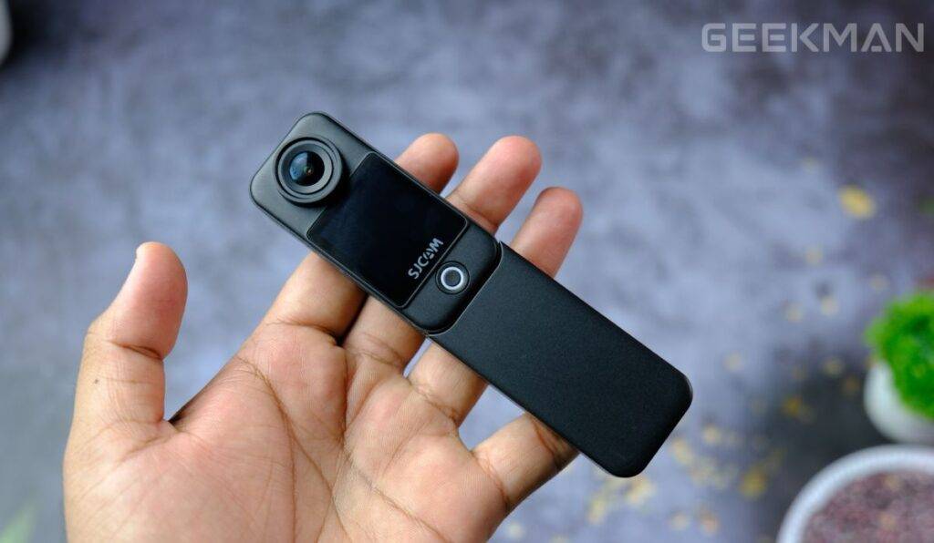 SJCAM C300 Action Camera Review, Budget 4K Action Camera 9 SJCAM C300 action camera display