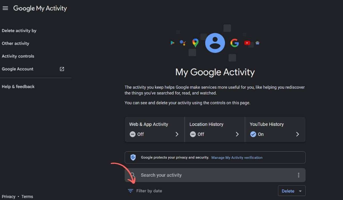 How to Delete Your Google Activity 2