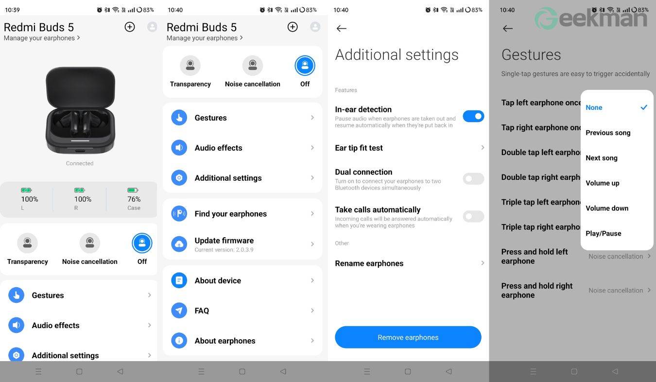 Redmi Buds 5 app