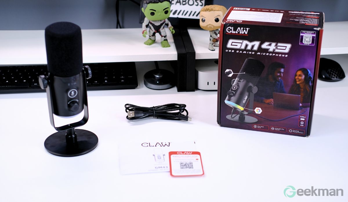 Claw GM43 box content