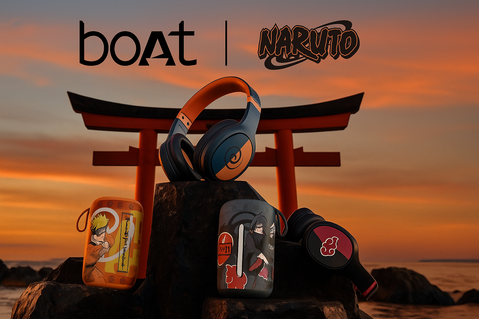 boAt Launches Naruto Series
