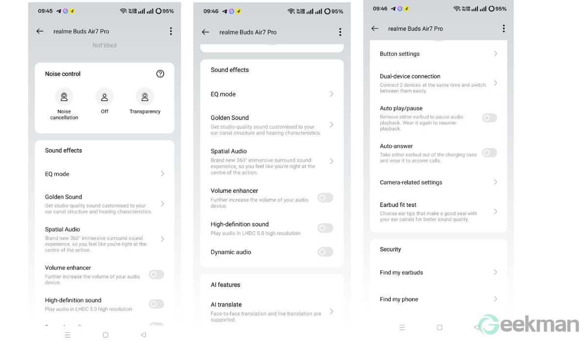 Realme Buds Air 7 Pro app