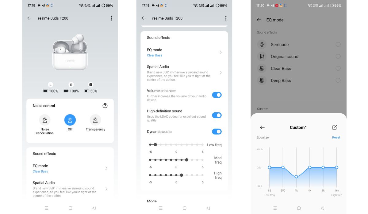 Realme Buds T200 app