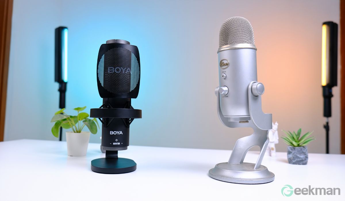 BOYA K9 vs Blue Yeti