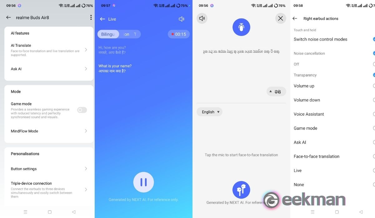 Realme Buds Air 8 App