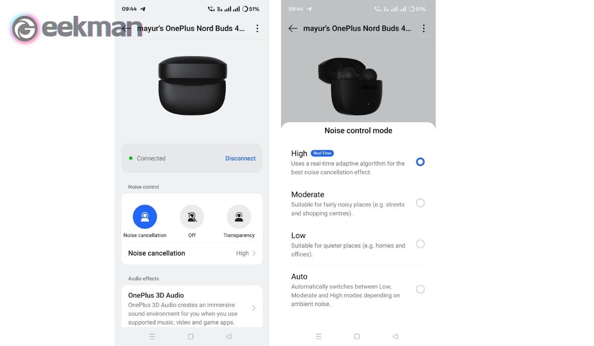 OnePlus Nord Buds 4 Pro anc
