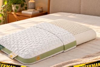 SleepyCat Natural Latex Best Pillow in India