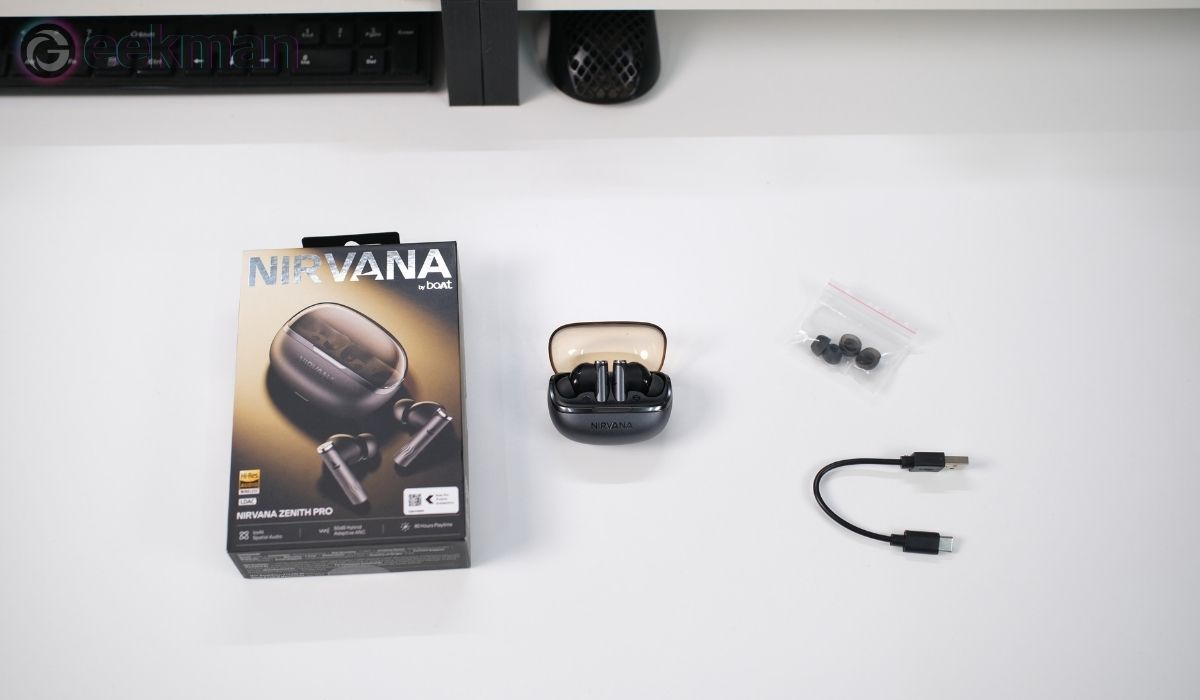 boAt Nirvana Zenith Pro box content
