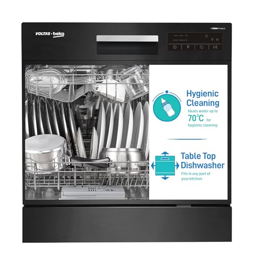 Voltas Beko DT8B 8 place table top dishwasher